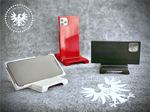 iPhone 12 / iPhone 12 Pro Case with Stand in Red